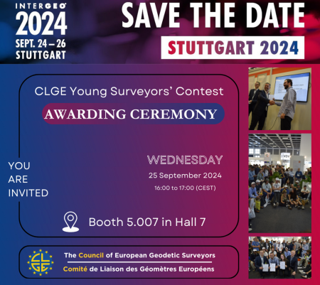 CLGE invites to you to INTERGEO 2024